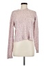 Just Fab Animal Print Pink Pullover Sweater Size M - photo 1