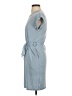 Bobeau Solid Blue Casual Dress Size S (petite) - photo 5