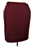 Nine West Chevron-herringbone Burgundy Formal Skirt Size 3X - photo 2