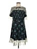 Ann Taylor 100% Polyester Blue Casual Dress Size 2 - photo 1