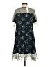 Ann Taylor 100% Polyester Blue Casual Dress Size 2 - photo 2