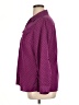 Studio Works Polka Dots Purple Long Sleeve Blouse Size 1X - photo 5