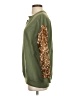 John Eshaya Animal Print Green Pullover Sweater Size S - photo 5