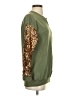 John Eshaya Animal Print Green Pullover Sweater Size S - photo 4