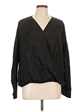 The J. Peterman Co. Long Sleeve Blouse (view 1)