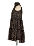 Just... Taylor 100% Polyester Animal Print Brown Cocktail Dress Size XS - photo 5