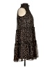 Just... Taylor 100% Polyester Animal Print Brown Cocktail Dress Size XS - photo 4