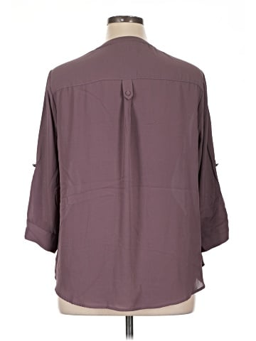 Torrid 3/4 Sleeve Blouse (view 2)