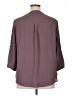Torrid 100% Polyester Purple 3/4 Sleeve Blouse Size 1X Plus (1) - photo 2