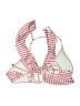 Unbranded Checkered-gingham Pink Swimsuit Top Size M (estimated) - photo 2