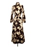 Tuckernuck 100% Polyester Brown Casual Dress Size XXS - photo 1
