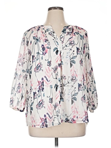 Ivanka Trump 3/4 Sleeve Blouse (view 1)