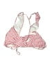 Unbranded Checkered-gingham Pink Swimsuit Top Size M (estimated) - photo 1