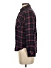 Rails 100% Rayon Plaid Burgundy Long Sleeve Button-Down Shirt Size S - photo 5