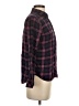 Rails 100% Rayon Plaid Burgundy Long Sleeve Button-Down Shirt Size S - photo 4