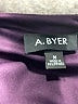 A. Byer 100% Polyester Chevron-herringbone Purple Casual Dress Size M - photo 7