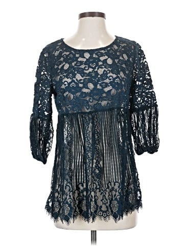 Suzanne Betro 3/4 Sleeve Blouse (view 1)