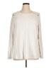 CAbi Silver Long Sleeve Top Size XL - photo 1