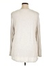 CAbi Silver Long Sleeve Top Size XL - photo 2