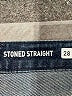 Volcom 100% Polyester Chevron-herringbone Blue Jeans Size 28 waist - photo 4