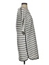 Kenar Stripes Gray Casual Dress Size 4 - photo 4