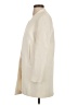 Zara Basic 100% Cotton Ivory Coat Size S - photo 5