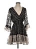 Blue Rain 100% Polyester Paisley Black Cocktail Dress Size S - photo 1
