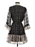 Blue Rain 100% Polyester Paisley Black Cocktail Dress Size S - photo 2