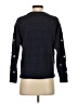 Madewell 100% Cotton Stars Black Pullover Sweater Size XS - photo 2