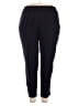 JMS Collection Solid Black Track Pants Size 20 - photo 1