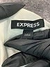Express 100% Polyester Ivory 3/4 Sleeve Blouse Size L - photo 7