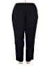 JMS Collection Solid Black Track Pants Size 20 - photo 2