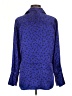 Equipment 100% Silk Animal Print Blue blouse Size M - photo 2