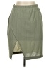 Shein Solid Green Casual Skirt Size 4 - photo 1