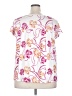 Unbranded White Short Sleeve Blouse Size 2X (estimated) - photo 2