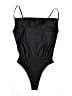 Shein 100% Polyester Black Bodysuit Size 4 - photo 2