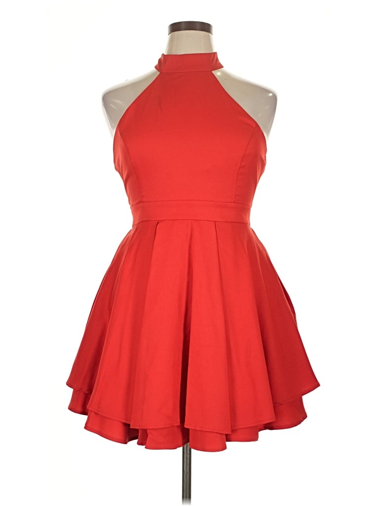 Pre-owned Lulus Cocktail Dress In Red