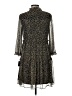 Just... Taylor Animal Print Black Casual Dress Size 8 - photo 2