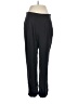 Walter 100% Silk Solid Black Silk Pants Size 6 - photo 1
