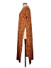 It's Print Orange Casual Dress Size L - photo 5