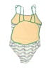 Assorted Brands Chevron-herringbone Green One Piece Swimsuit Size EU 38 - photo 2