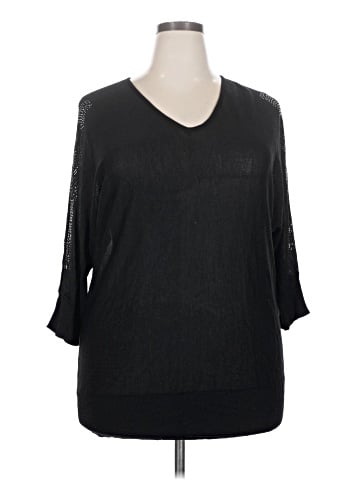 Roz & Ali 3/4 Sleeve Top (view 1)
