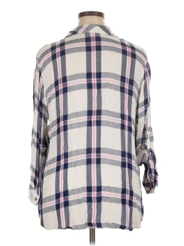 Hester & Orchard 3/4 Sleeve Button-Down Shirt (view 2)