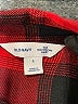 Old Navy 100% Cotton Plaid Red Long Sleeve Button-Down Shirt Size L - photo 7