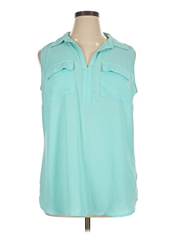 Architect Sleeveless Blouse (view 1)