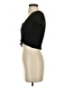 Zara Black Short Sleeve Top Size S - photo 5