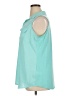 Architect 100% Polyester Teal Sleeveless Blouse Size 1X - photo 5