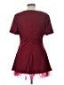 Unbranded Burgundy Casual Dress Size L - photo 2