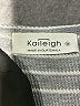 Kaileigh Stripes Gray Romper Size M - photo 4