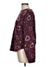 Cuddl Duds Hearts Purple Pullover Sweater Size L - photo 5